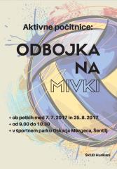 AKTIVNE POČITNICE ODBOJKA NA MIVKI